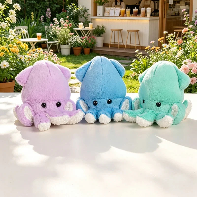 Mini Squid Plush Keychain | Aquatic Bag Charm — image 3