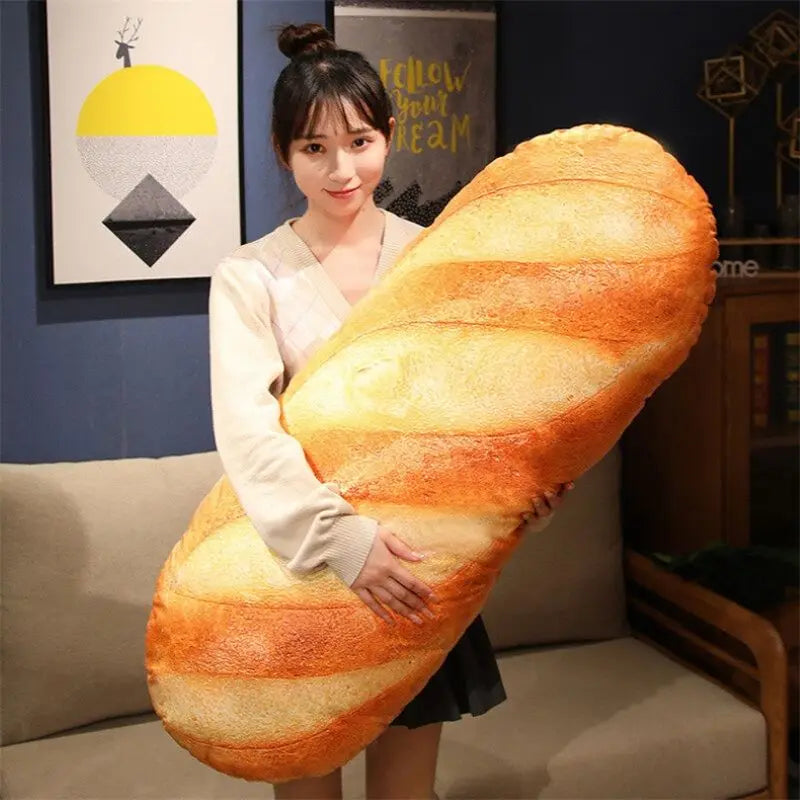 Plushie Jumbo Realistic Loaf of Bread, 8-40" | 20-100 cm — image 1