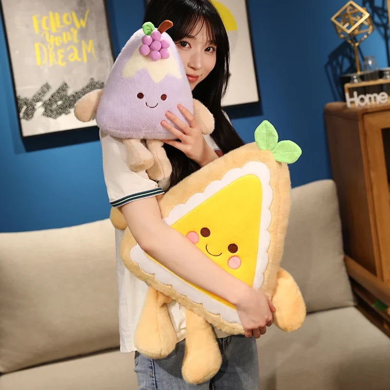 Strawberry Cake Plush Toy | Cute Dessert Stuffed Animal — image 4