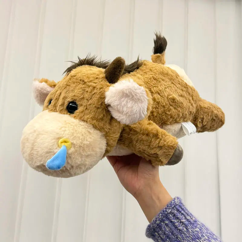 Soft Snotty Huggable Cow Plush — image 9