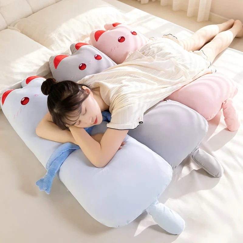 Long Snuggle Loaf Cat Plush — image 16