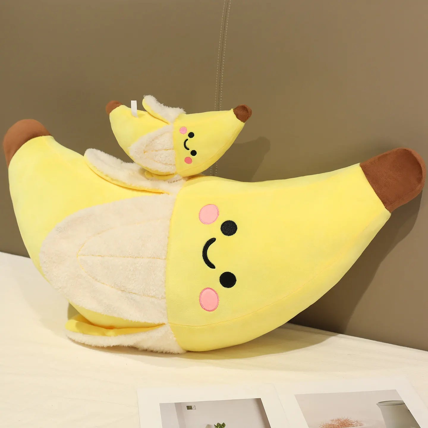 Peeled Banana Plush Pillow, 10-31" | 25-80 cm — image 4