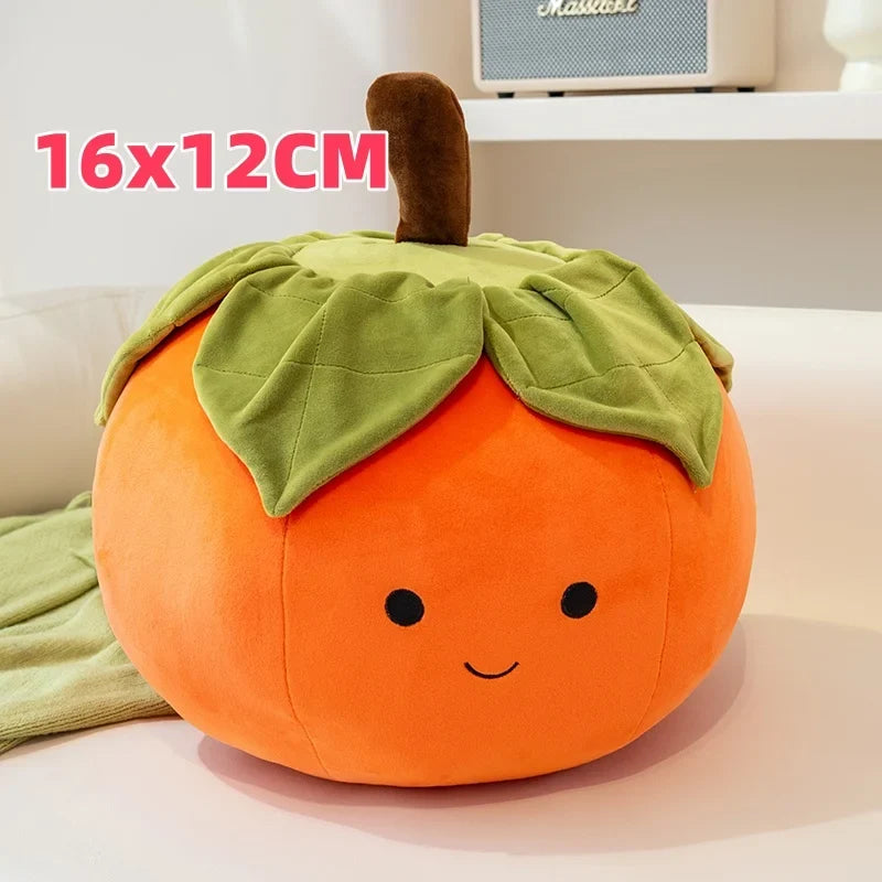 Persimmon Plush Toy - Soft Stuffed Fruit Doll, 6-14" | 16-36 cm — image 11