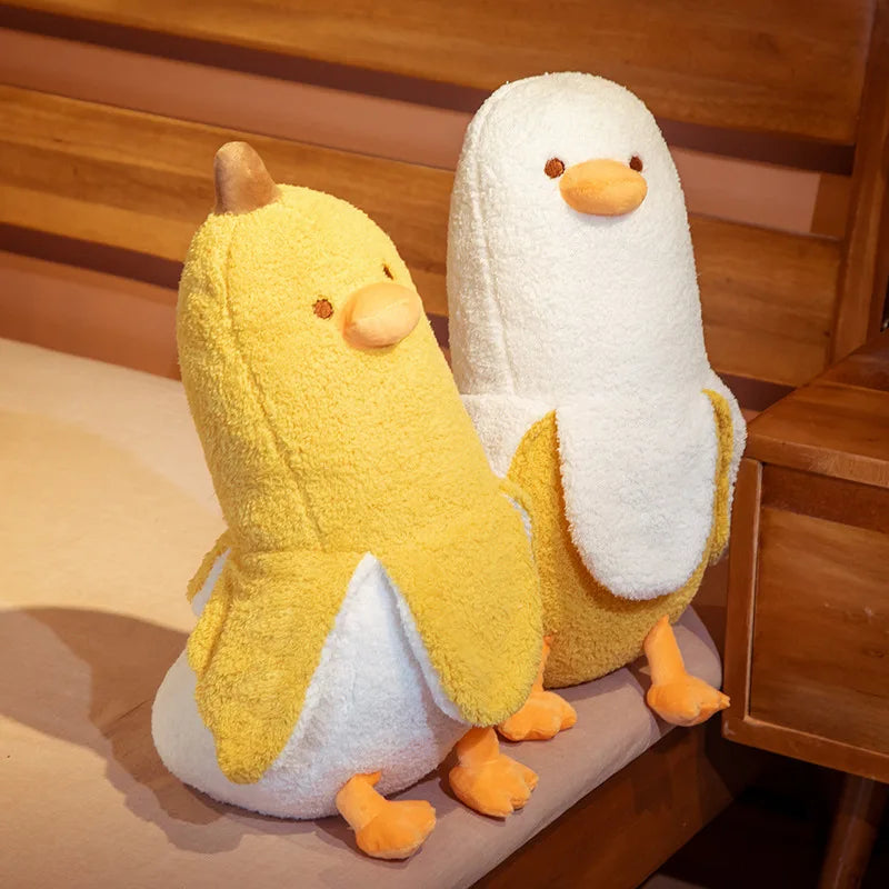 Plushie Fuzzy Banana Duck, Three Colors, 20" | 50 cm — image 4