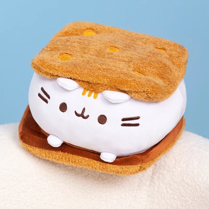 Plushie Cat Marshmallow S'more Plushie, 6-9" | 15-22 cm — image 1