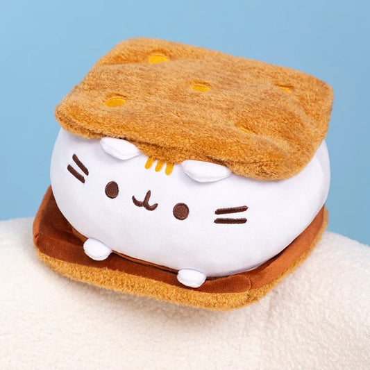 Plushie Cat Marshmallow S'more Plushie, 6-9" | 15-22 cm — image 1
