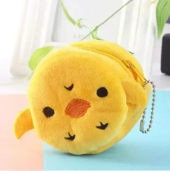 Duck Coin Purse - Soft Plush Zip Pouch — image 7
