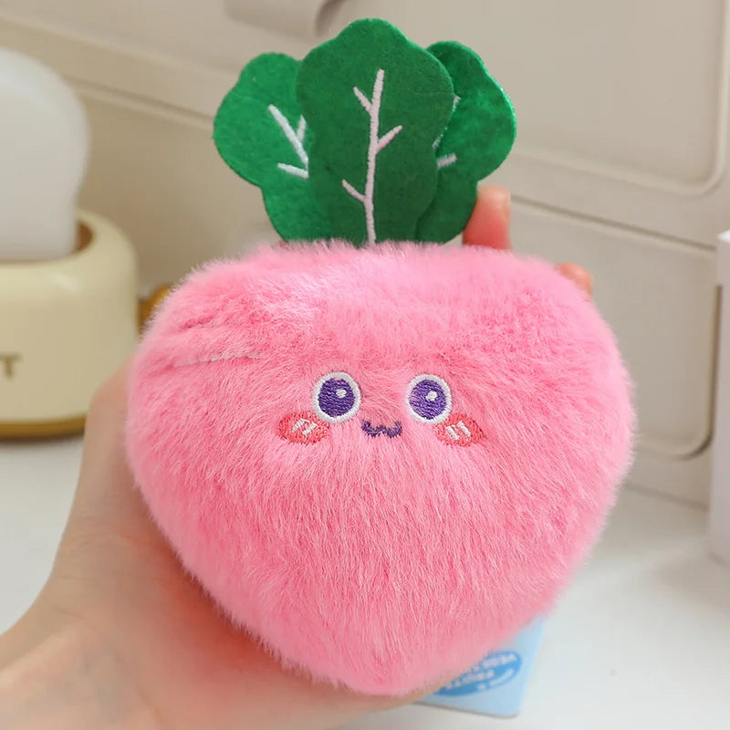 Simulation Fruits & Vegetables Plush Pendant Set | 18 Styles, 9 cm Each — image 22