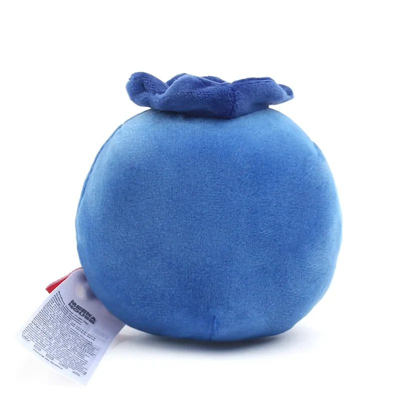 Mini Blueberry Plush Toy - Tiny Soft Fruit Doll, 3" | 8 cm — image 2