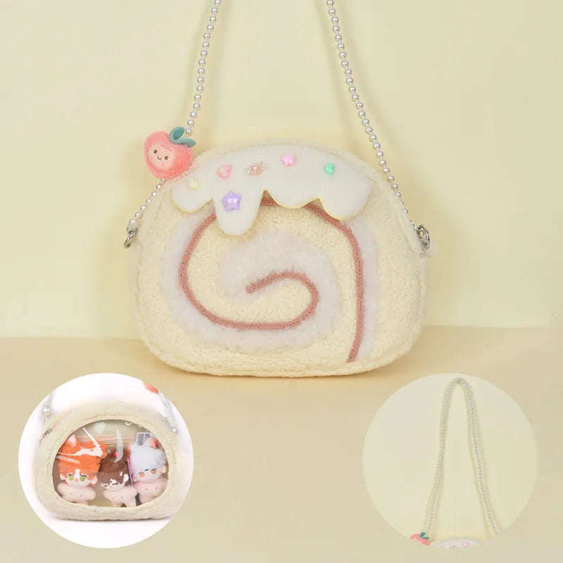 Cake Roll Plushie Shoulder Bag, 11"x9" | 28x23 cm — image 9