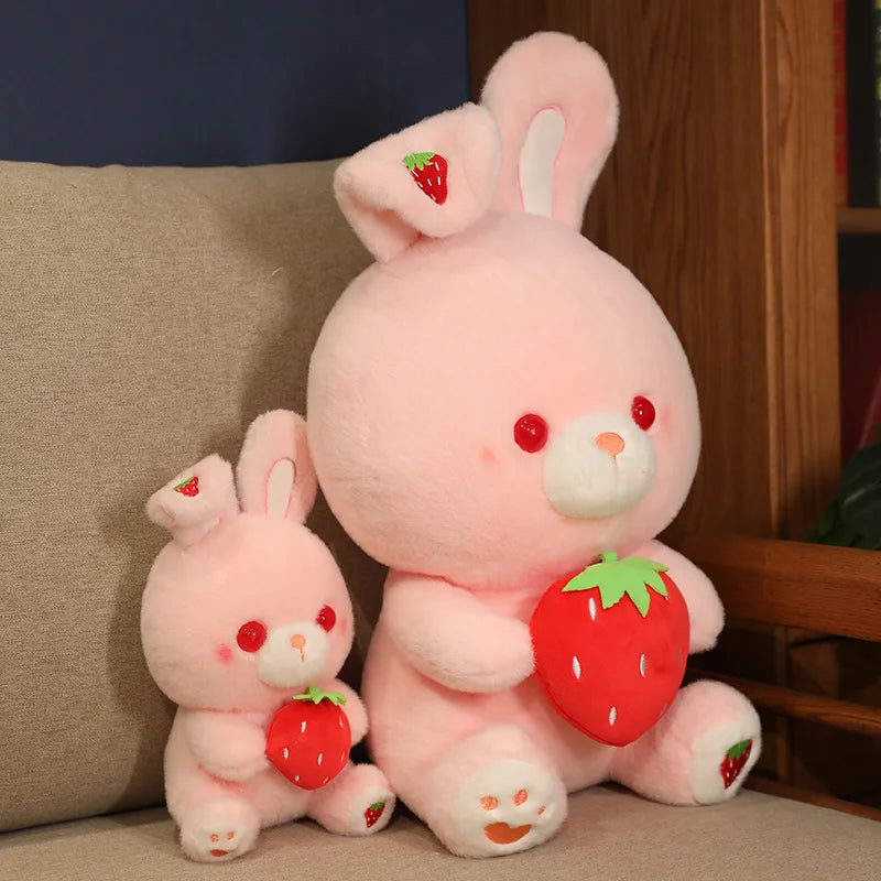 Strawberry Bunny Plushie, 11-16" | 27-40 cm — image 5