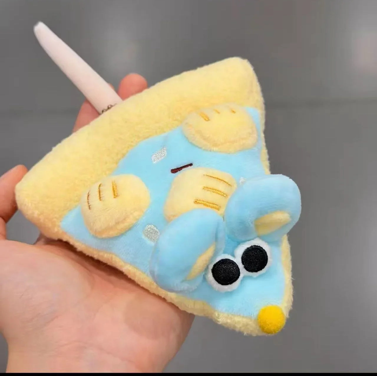 Pizza Mouse Stuffed Plush Toy | Mouse & Pizza Slice Set, 6\ | 15 cm" — image 10