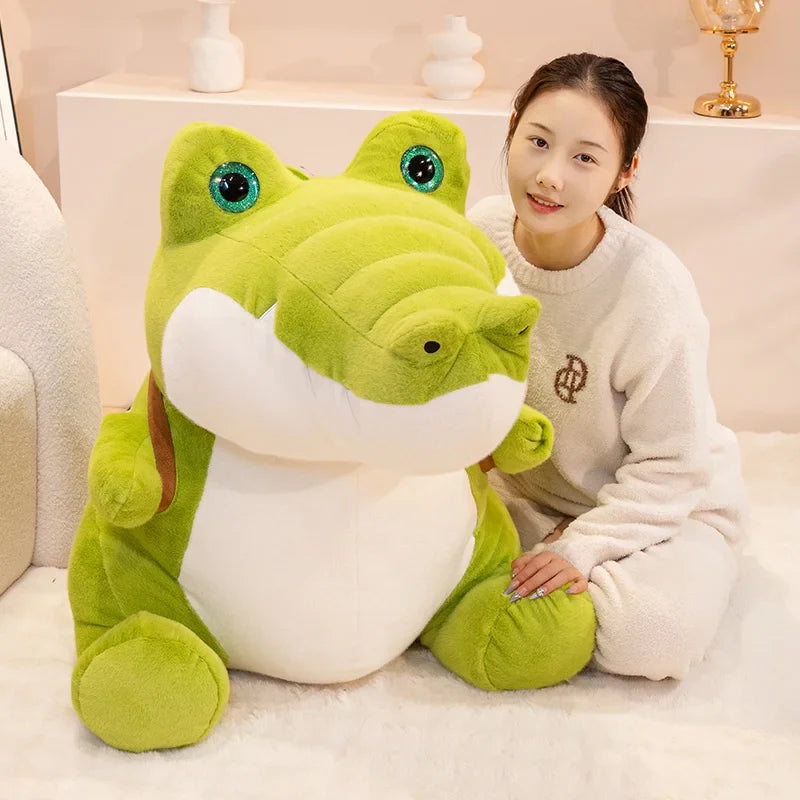 Fluffy Crocodile Plush Toy – Giant Stuffed Alligator, 8-18" | 20-45 cm — image 2