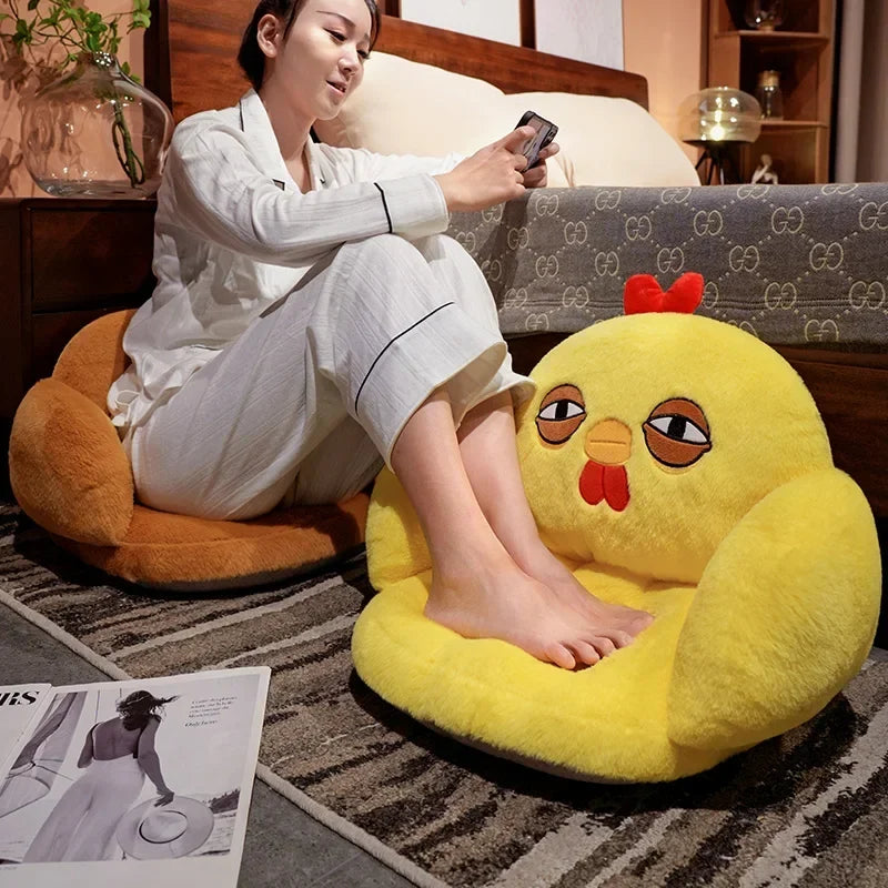 Chubby Chick Plush Children's Chair - soft Chicken Pillow, 16-20" | 40-50 cm — image 3
