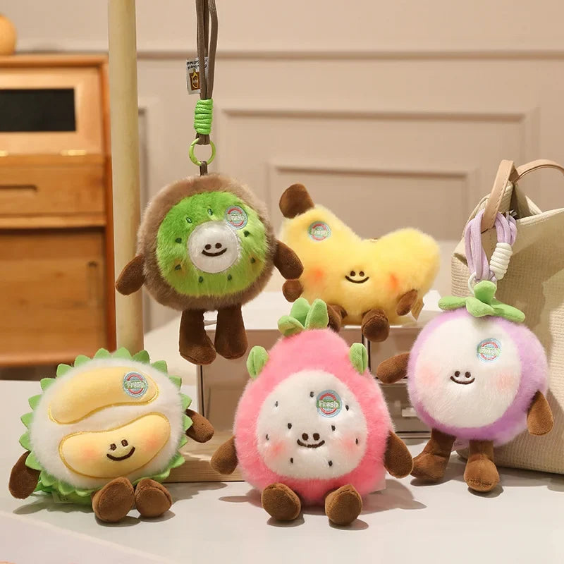 Cartoon Fruit Plush Toy Series | Cute Durian, Kiwi & Banana Stuffed Animals — image 6