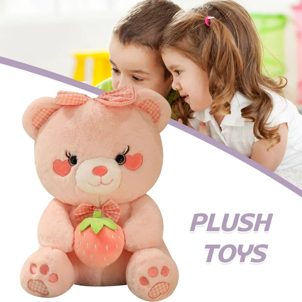 Strawberry Bear Stuffed Animal, 14-18" | 35-45 cm — image 6