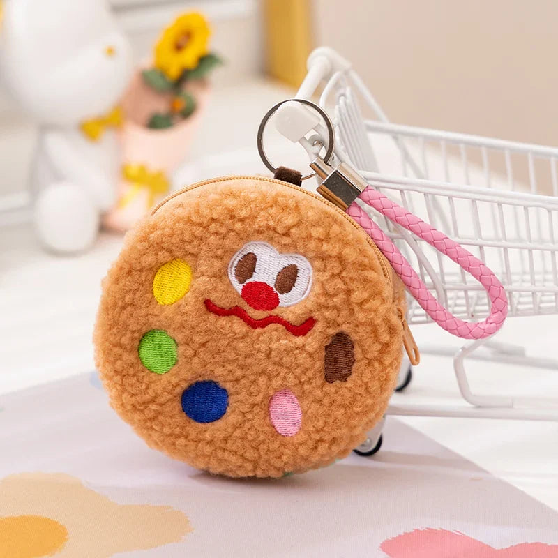 Cookie Plush Pillow & Coin Purse | Soft Biscuit Decor, 4–16" | 11–40 cm — image 7