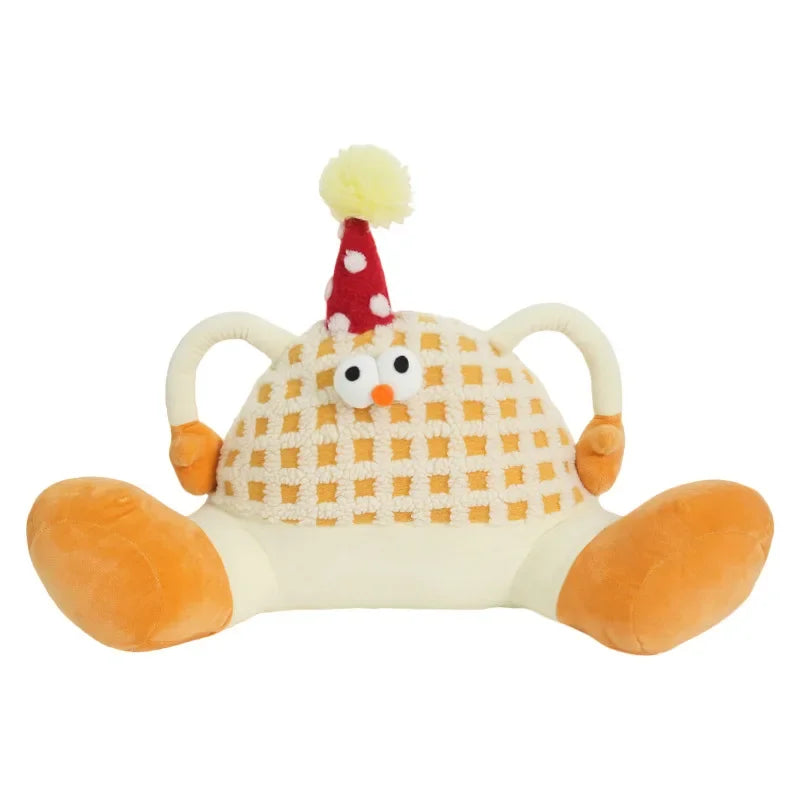 Birthday Waffle Cushion Plushie for Head/Lumbar Support, 14-20" | 35-50 cm — image 5