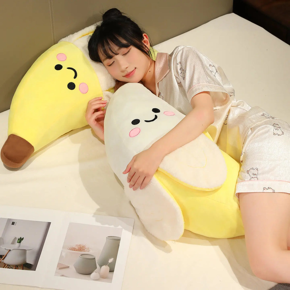 Peeled Banana Plush Pillow, 10-31" | 25-80 cm — image 3