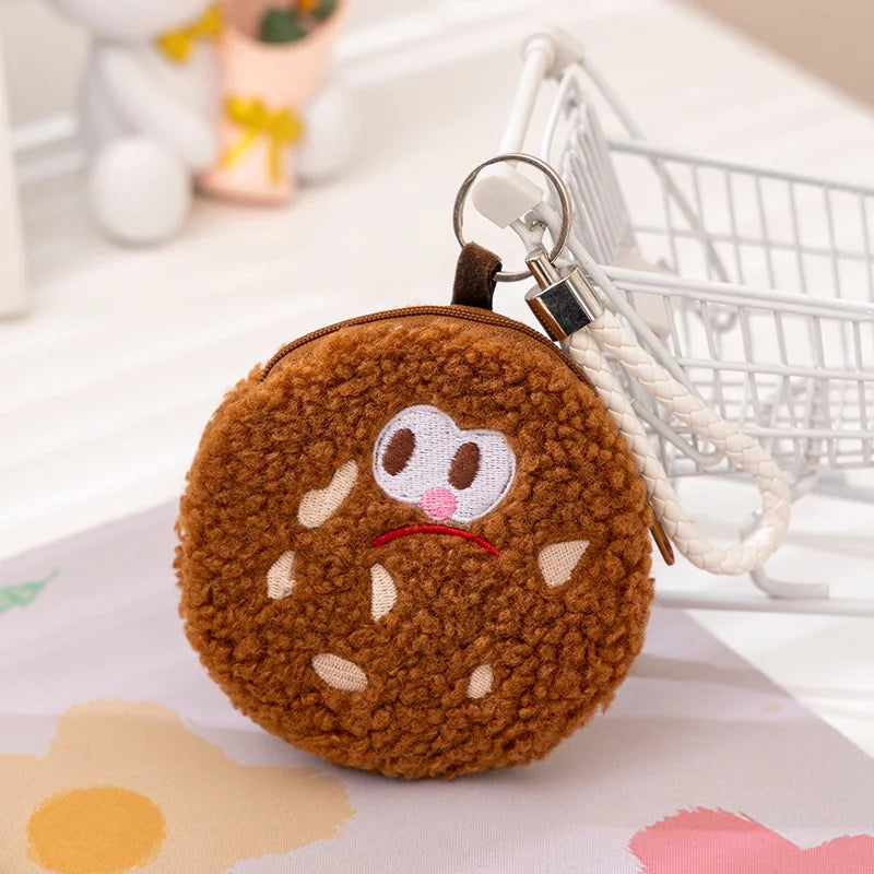 Cookie Plush Pillow & Coin Purse | Soft Biscuit Decor, 4–16" | 11–40 cm — image 10