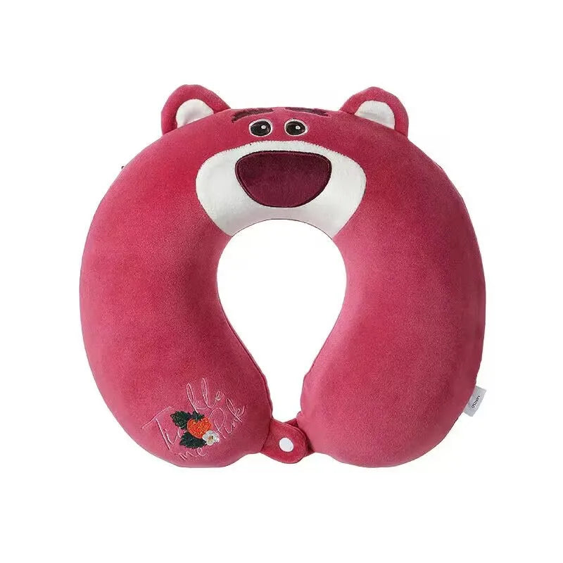 Capybara Neck Pillow - Soft U-Shaped Travel Pillow — image 3