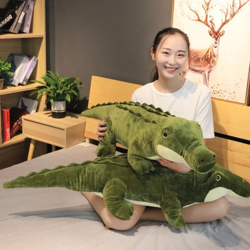 Closed-Mouth Crocodile Stuffed Animal, 3-3.9' | 90-120 cm — image 5