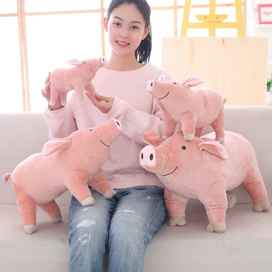Giant Cute Pig Stuffed Plush Toy | Soft Piggy, 10-24\ | 25-60 cm" — image 1