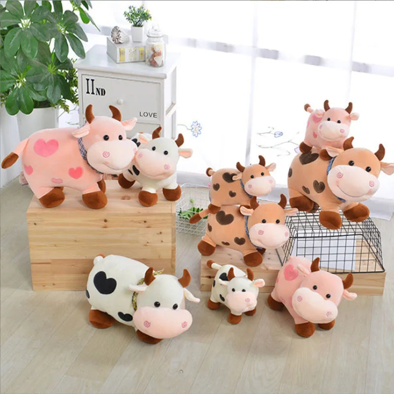 Plushie Dairy Cow in Chocolate, Strawberry, or Milk, 10" | 25 cm — image 3
