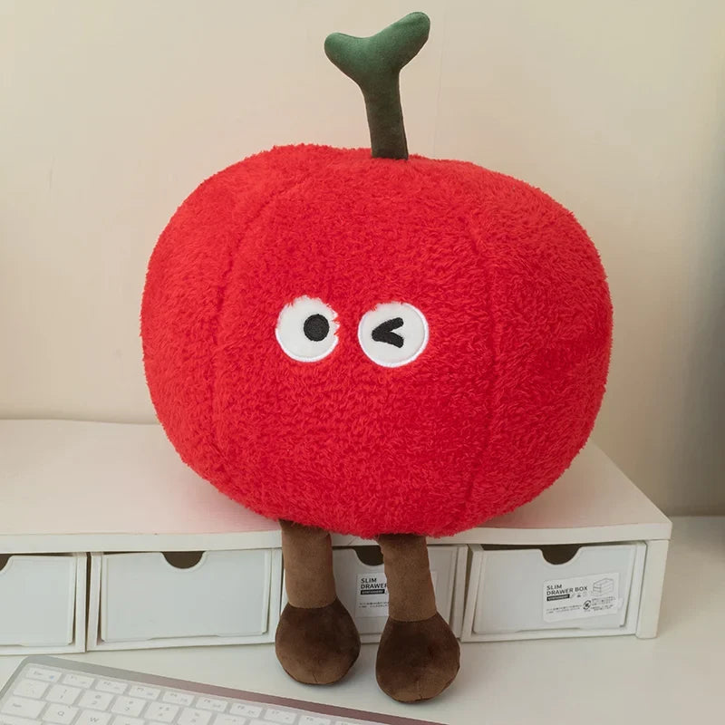 Cherry Plush Toy - Soft Fruit Pillow, 5-22" | 12-55 cm — image 7
