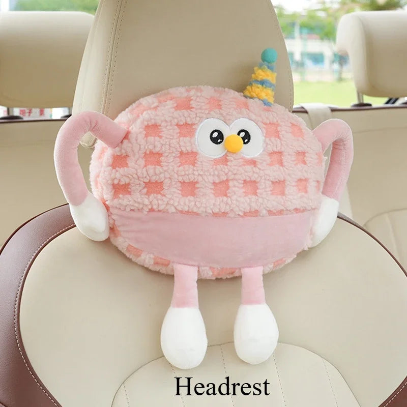 Birthday Waffle Cushion Plushie for Head/Lumbar Support, 14-20" | 35-50 cm — image 14
