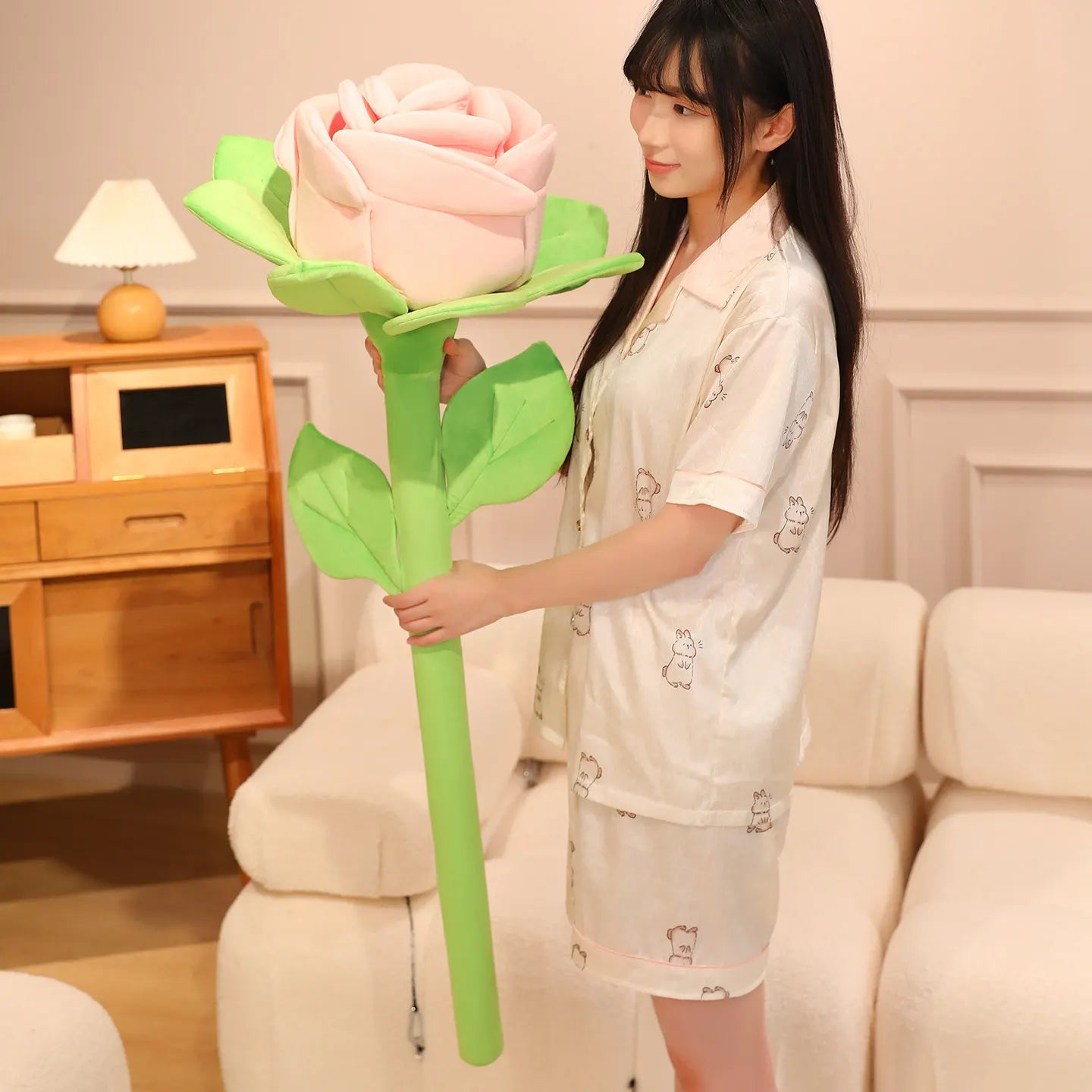 Giant Plush Rose Flower, 16-43" | 40-110 cm — image 9