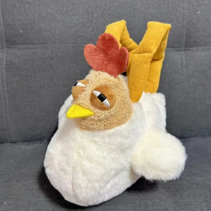 Cute Chicken Crossbody Bag | Novelty Animal Plush Shoulder Bag, 13\ | 32 cm" — image 1