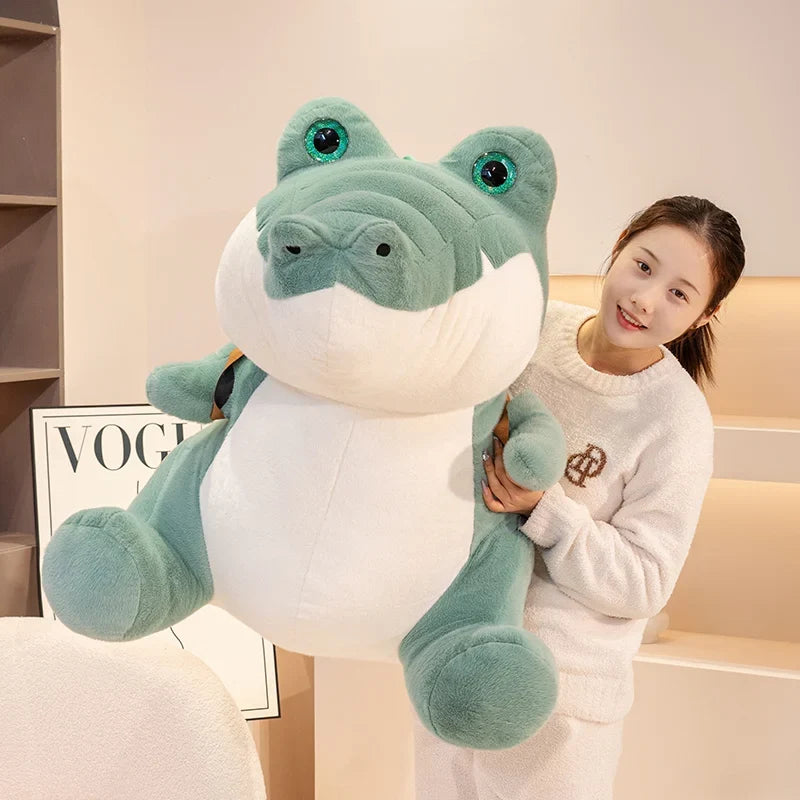 Fluffy Crocodile Plush Toy – Giant Stuffed Alligator, 8-18" | 20-45 cm — image 4