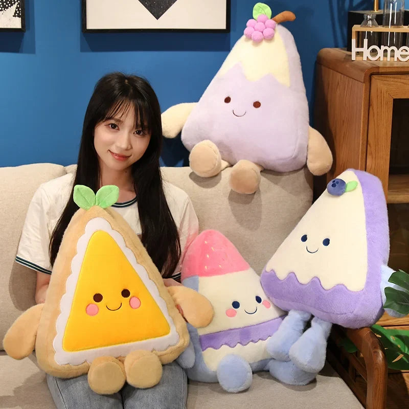 Strawberry Cake Plush Toy | Cute Dessert Stuffed Animal — image 2