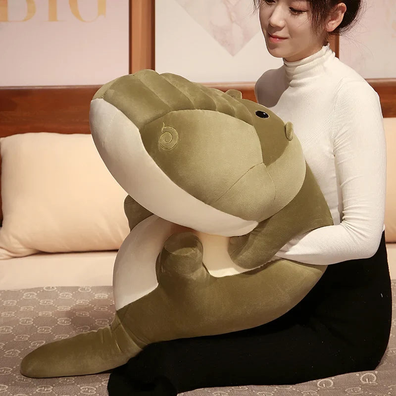 Jumbo Swirly Crocodile Plushie, 24-47" | 60-120 cm — image 5