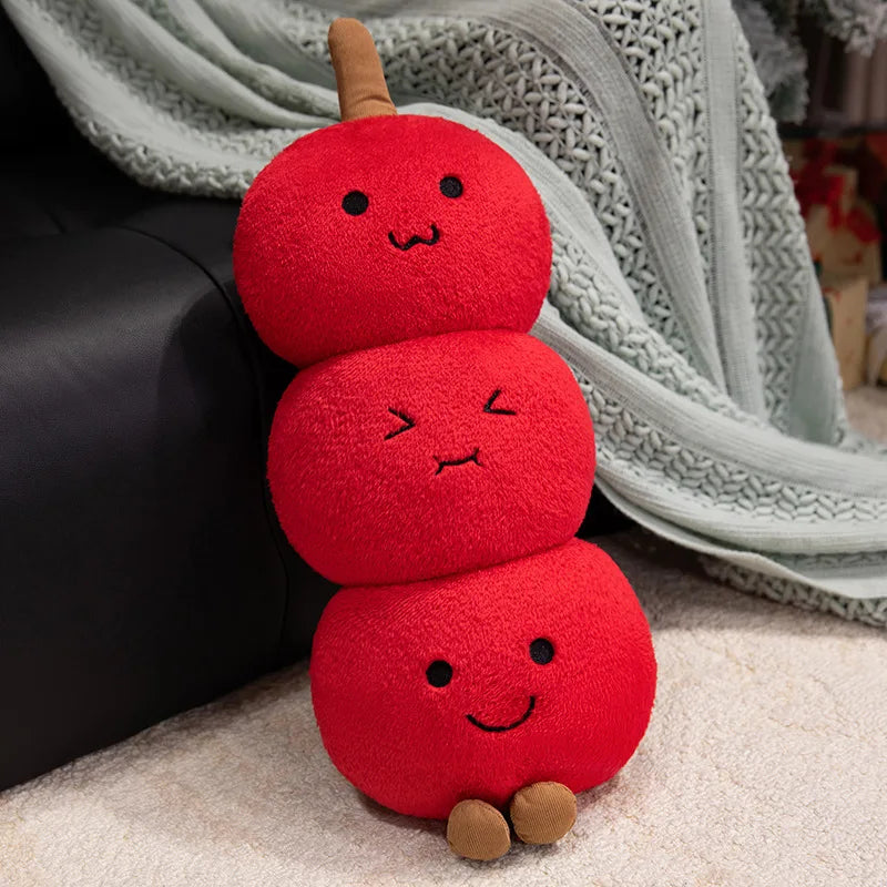 Tanghulu Plush Toy - Soft Candied Haws Pillow, 8-24" | 20-60 cm — image 6