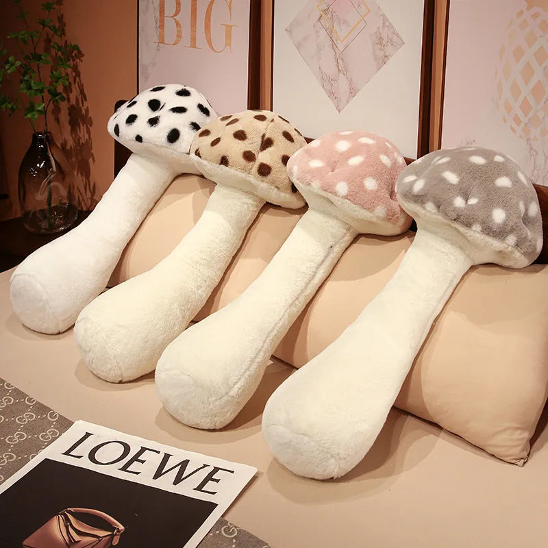 Jumbo Mushroom Plushie Body Pillow: Five Colors, 2.6-3.3' | 80-100 cm — image 2