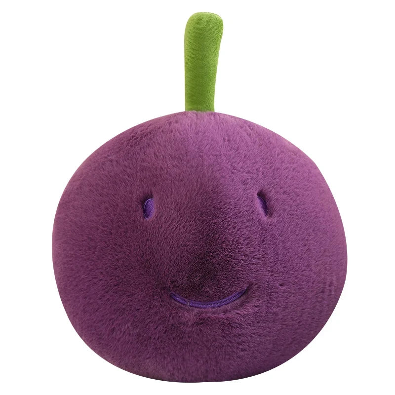 Grape Cluster Plush Toy | Cute Stuffed Fruit Plushie — image 7