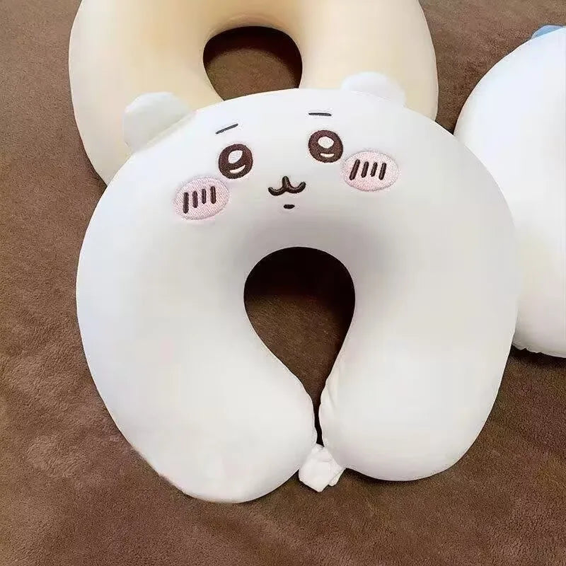 Capybara Neck Pillow - Soft U-Shaped Travel Pillow — image 5