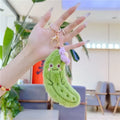 Pickle Plush Toy Keychain | Cute Food Pendant for Bags & Keys — image 5