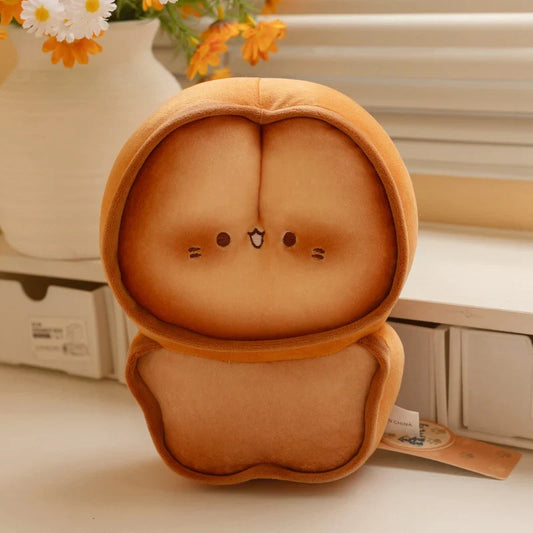 Cookie Bunny Plush Toy - Soft Biscuit Rabbit Pillow, 6-18" | 15-45 cm — image 1