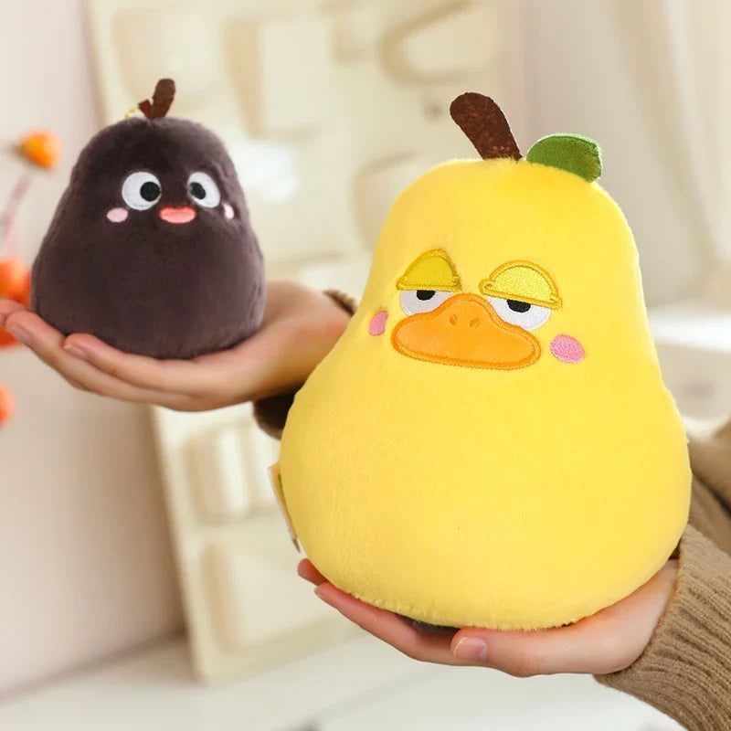 Pear Plush Toy - Soft Stuffed Fruit Doll, 4-12" | 10-30 cm — image 2