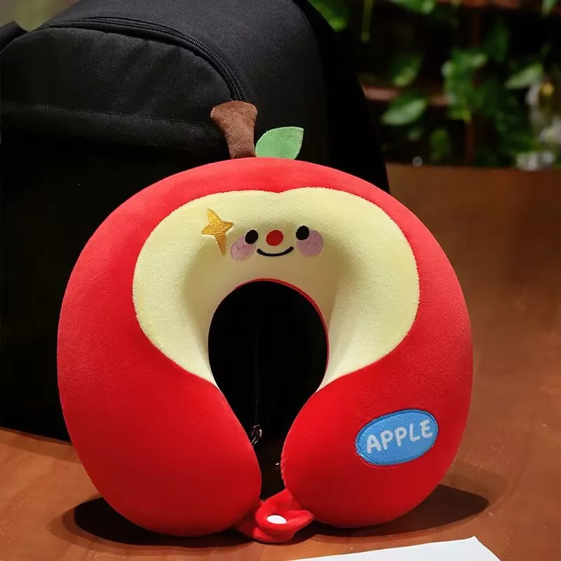 Capybara Neck Pillow - Soft U-Shaped Travel Pillow — image 1
