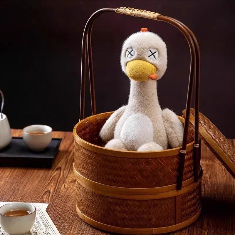 Magnetic Salted Duck Plush Toy - Funny Detachable Prank Duck — image 5