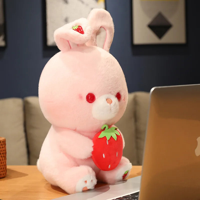 Strawberry Bunny Plushie, 11-16" | 27-40 cm — image 6