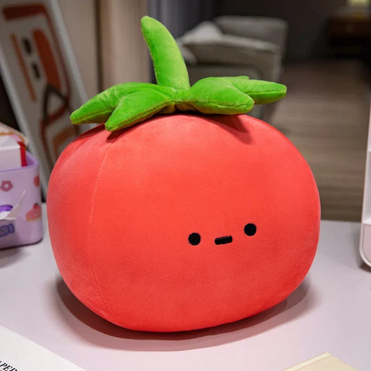 Smiling Fruit Plushies – Tomato, Lemon, Pear, Banana & More, 4-20" | 11-50 cm — image 16