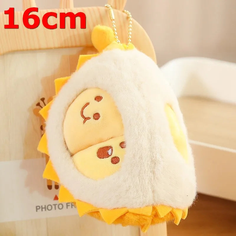 Tearable Durian Plushie | Detachable Stress-Relief Stuffed Fruit Toy — image 13