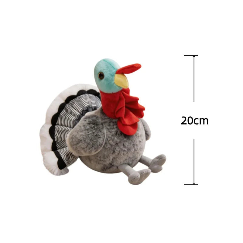 Realistic Chicken & Poultry Plush Collection – Hen, Silkie, Turkey & More — image 7