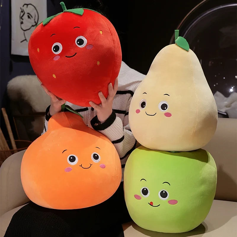 Simulation Fruit Plushies – Apple, Watermelon & More, 4-12" | 10-30 cm — image 3
