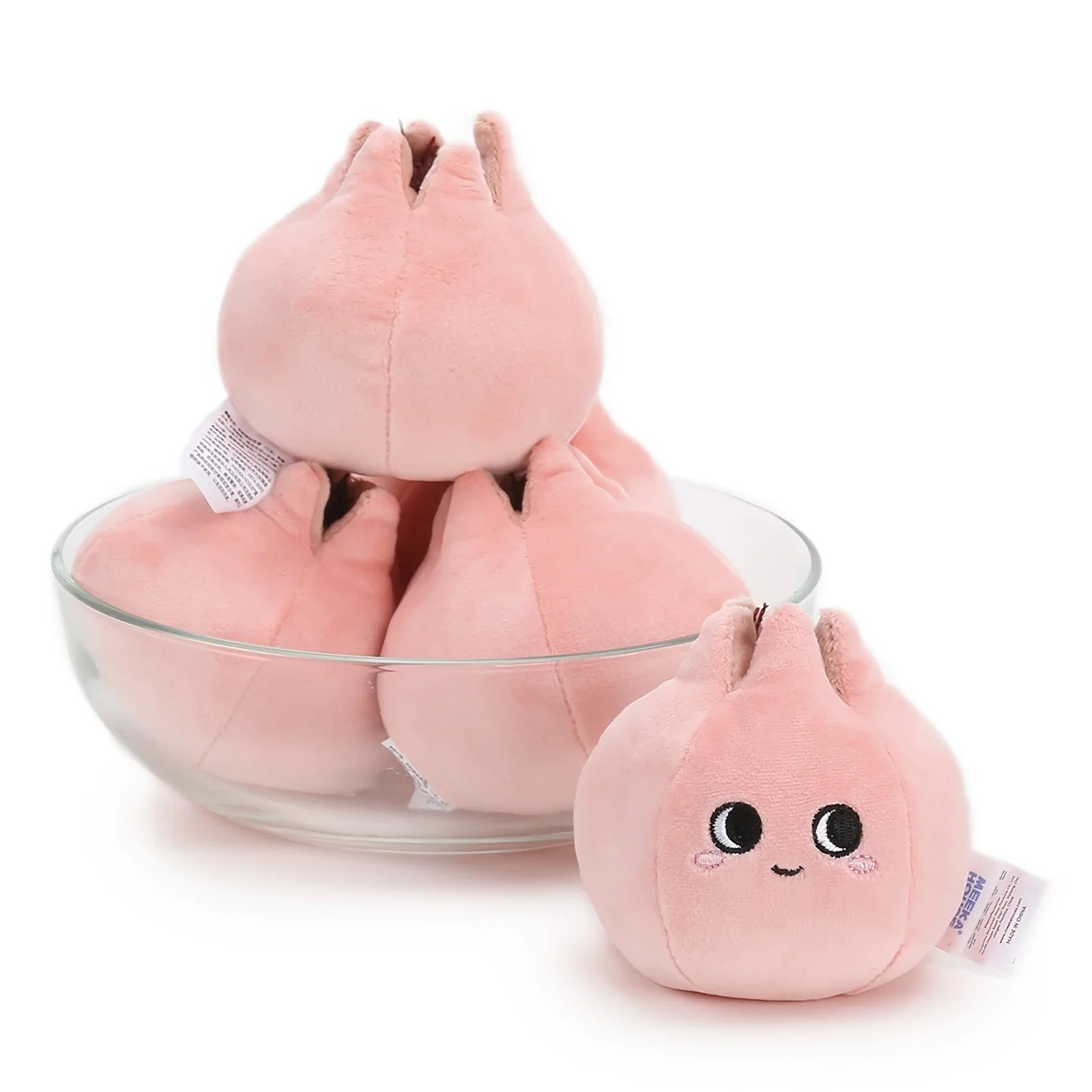 Pink Pomegranate Plush Toy | Garden Fruit Series, 10 cm — image 3